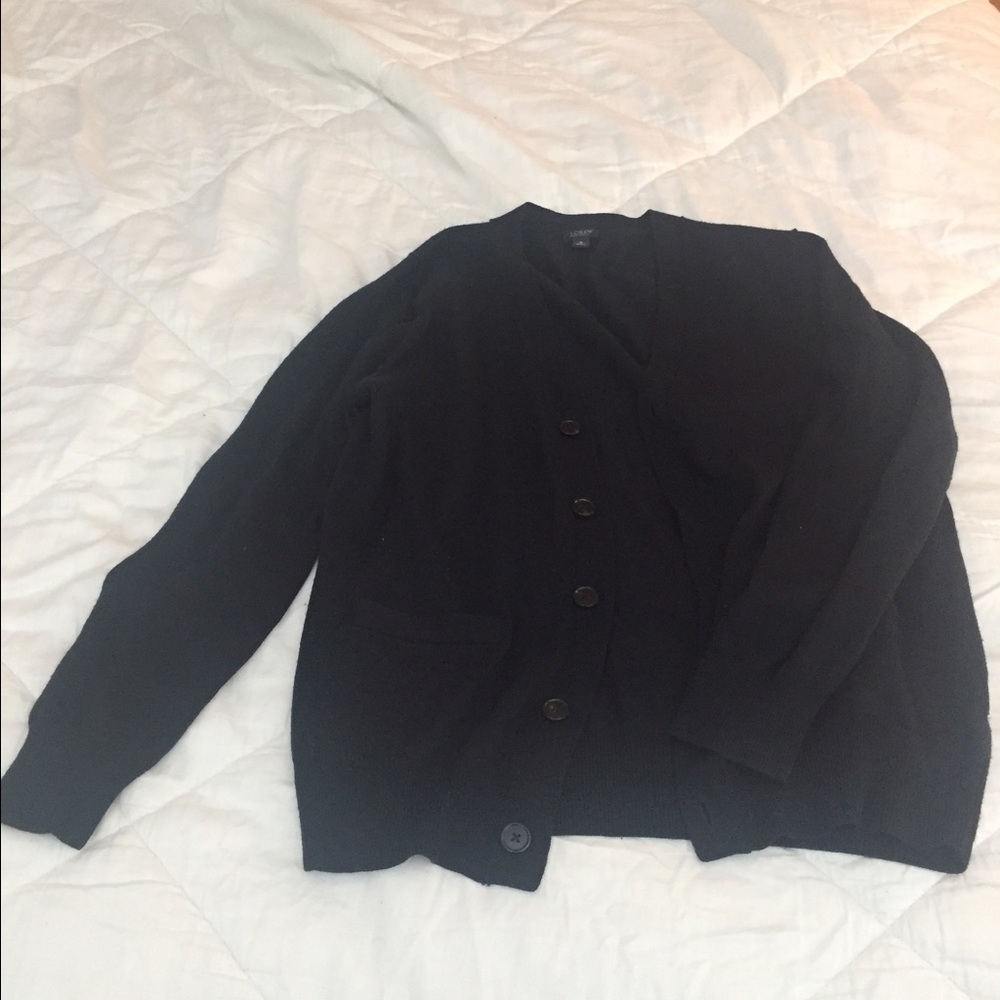 Navy Cardigan J. Crew