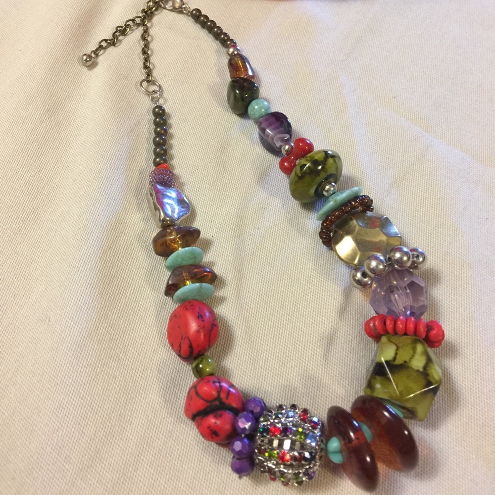 Chunky Beaded Necklace