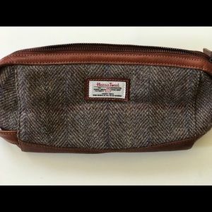 New marks and Spencer's Harris tweed wash bag