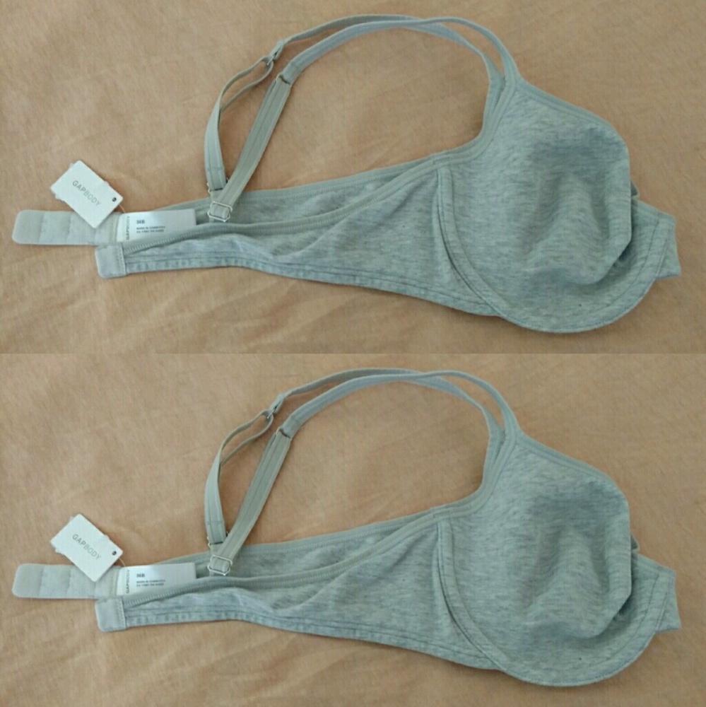 Gap Body double-layered unpadded underwire bras