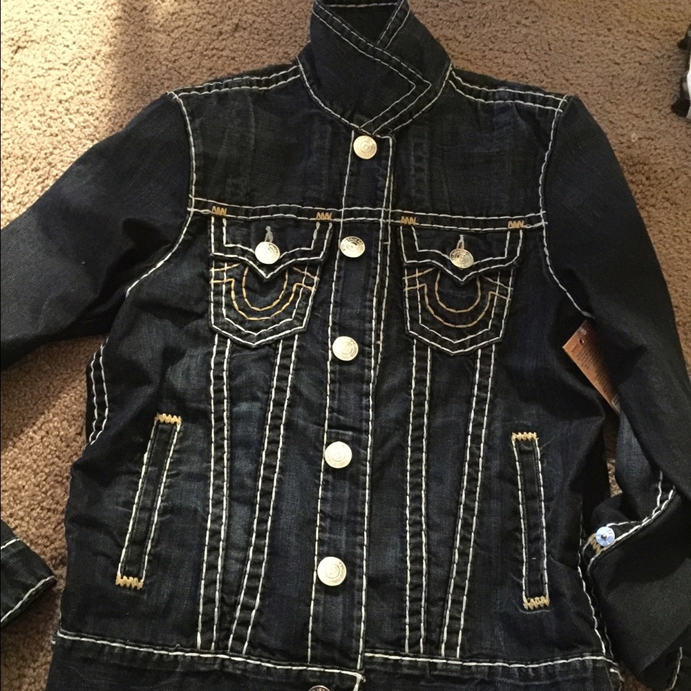 NWT True Religion Jean Jacket