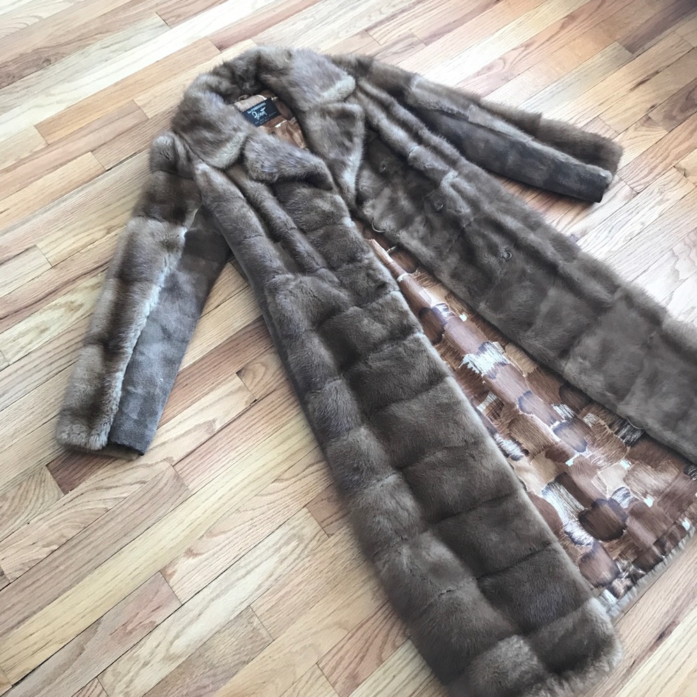 True vintage fur coat