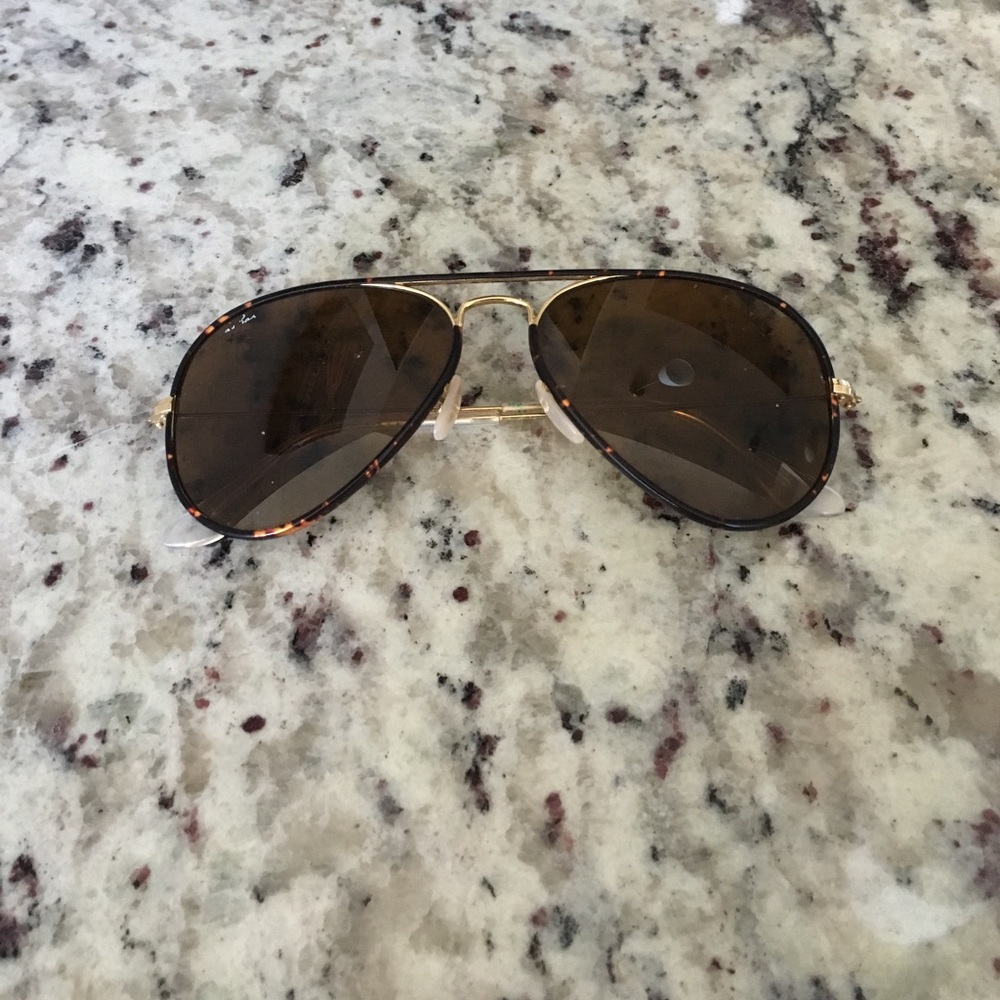 Ray ban tortoise aviator sunnies