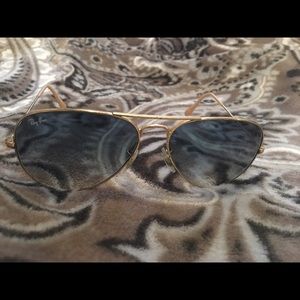 Aviator Gradient RB3025 Ray Ban Sunglasses