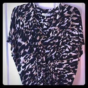 Calvin Klein leopard dress