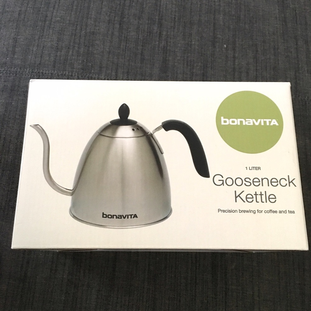 Bonavita pour over coffee tea water kettle