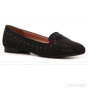 ALDO Black Rhinestone Flats
