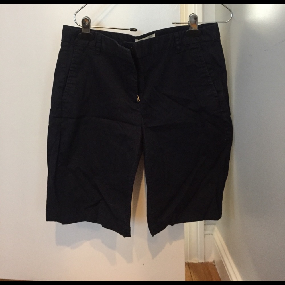 J Crew Bermuda Shorts, Navy Blue
