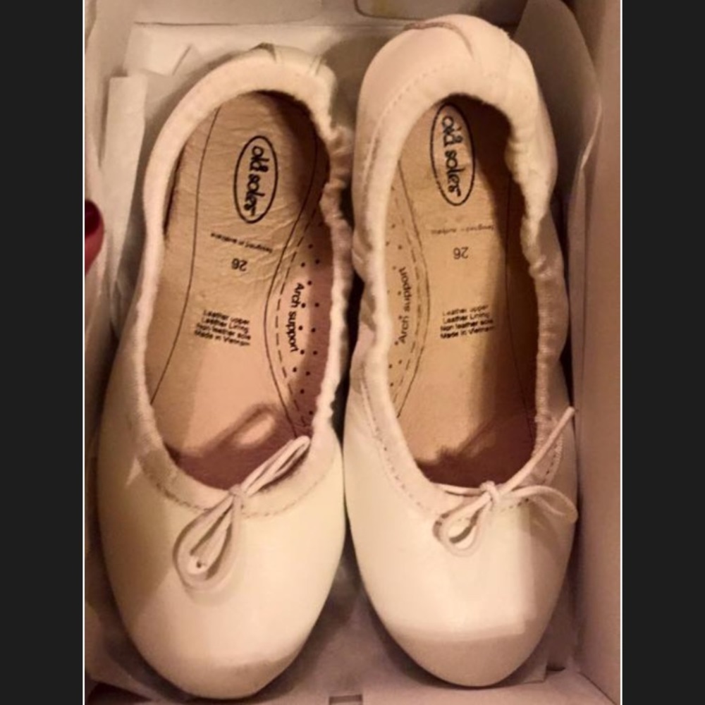 Old Soles white shoes