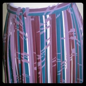 Pleated skirt