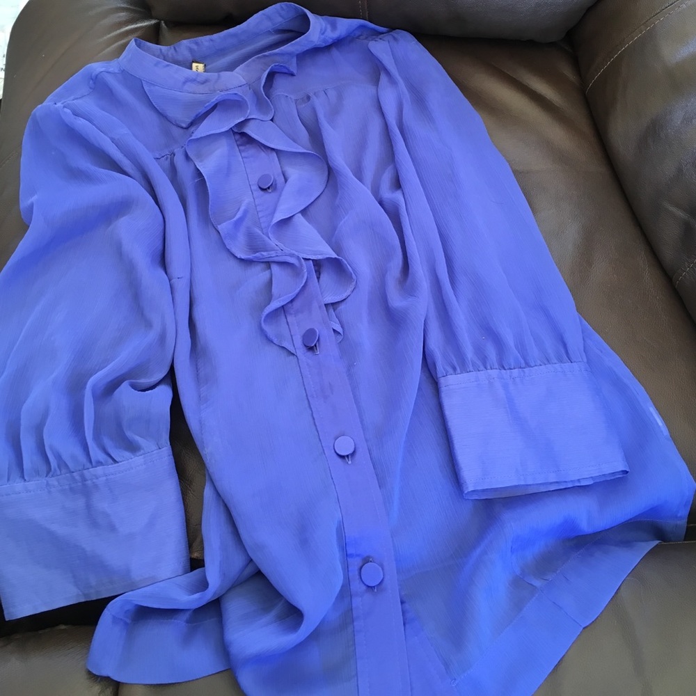 Banana Republic Sheer Blouse
