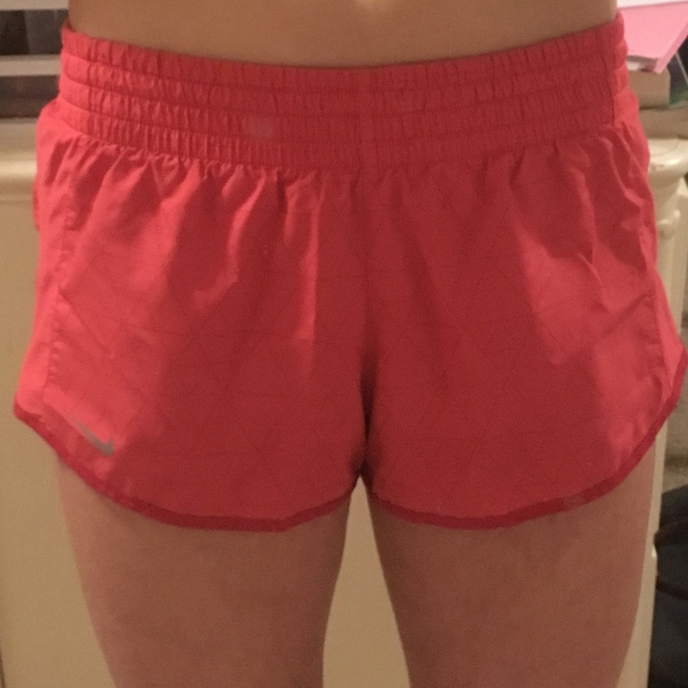 Dark pink Nike dri-fit shorts