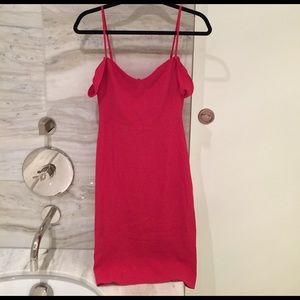 REFORMATION OFF SLEEVES DRESS