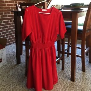 Calvin Klein Red Dress