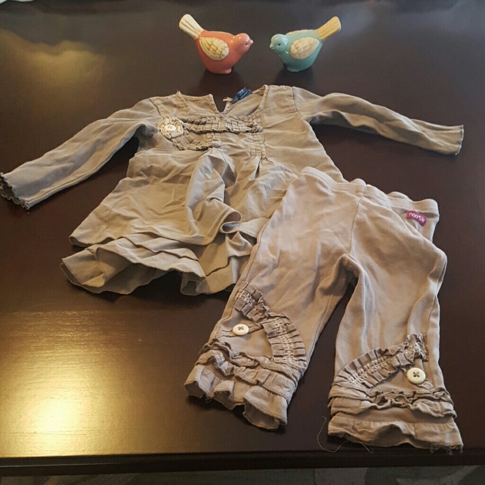 Naartjie kids tunic and leggings set