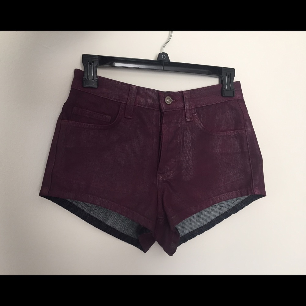 CARMAR high-waisted jean shorts