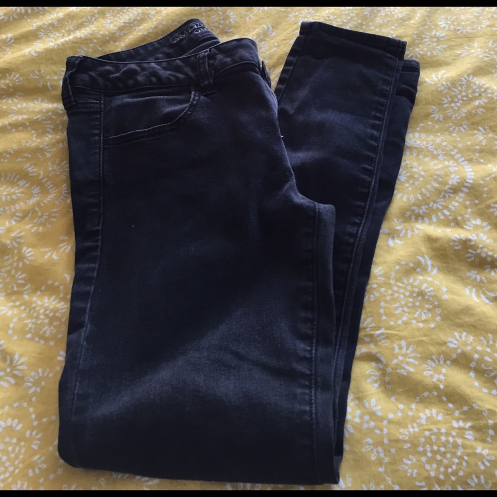 AE Woman's Jeggings, Black size 8