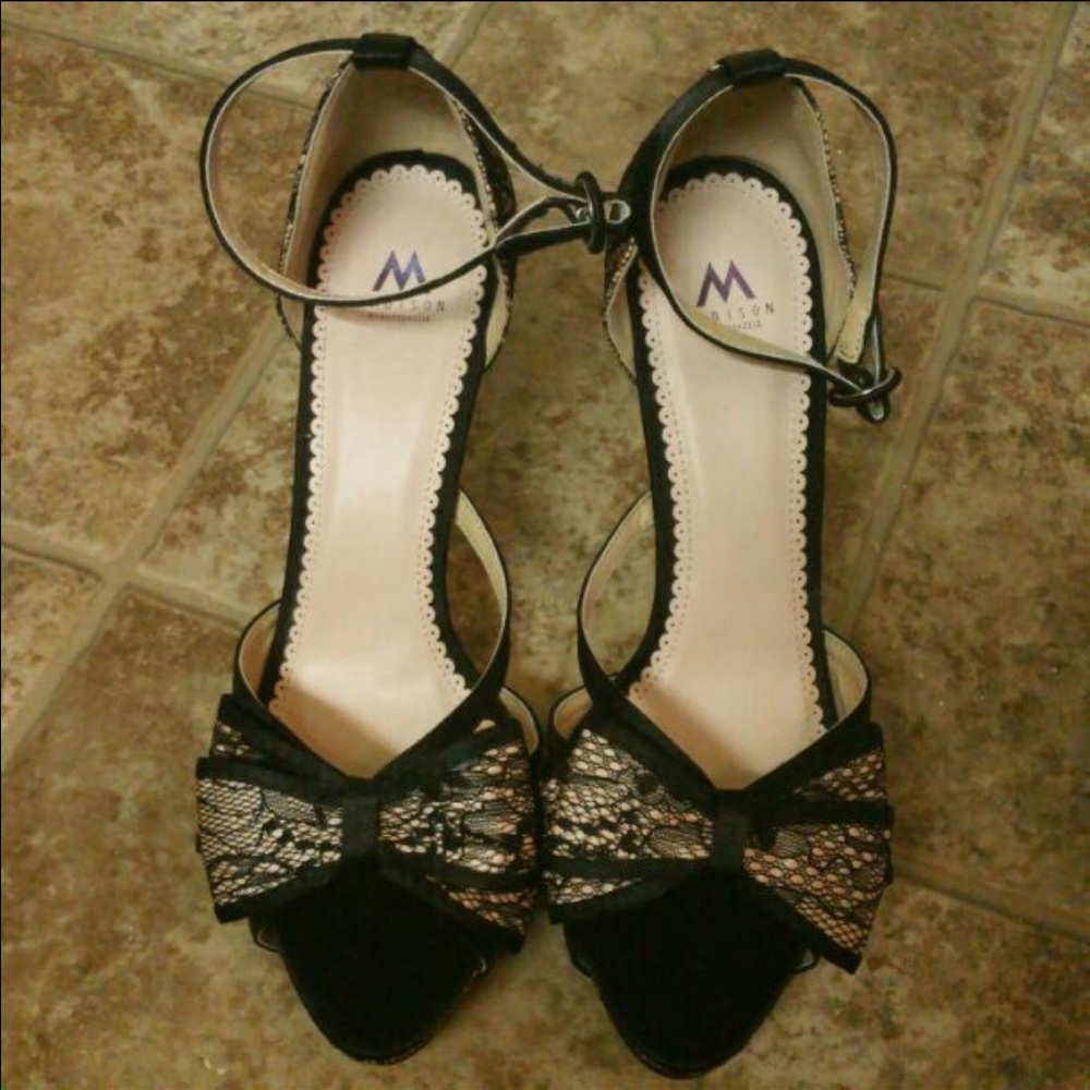 Lace heels
