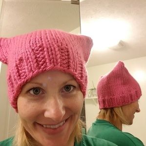 Handmade pussy hat