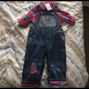 OshKosh Bigosh overall set