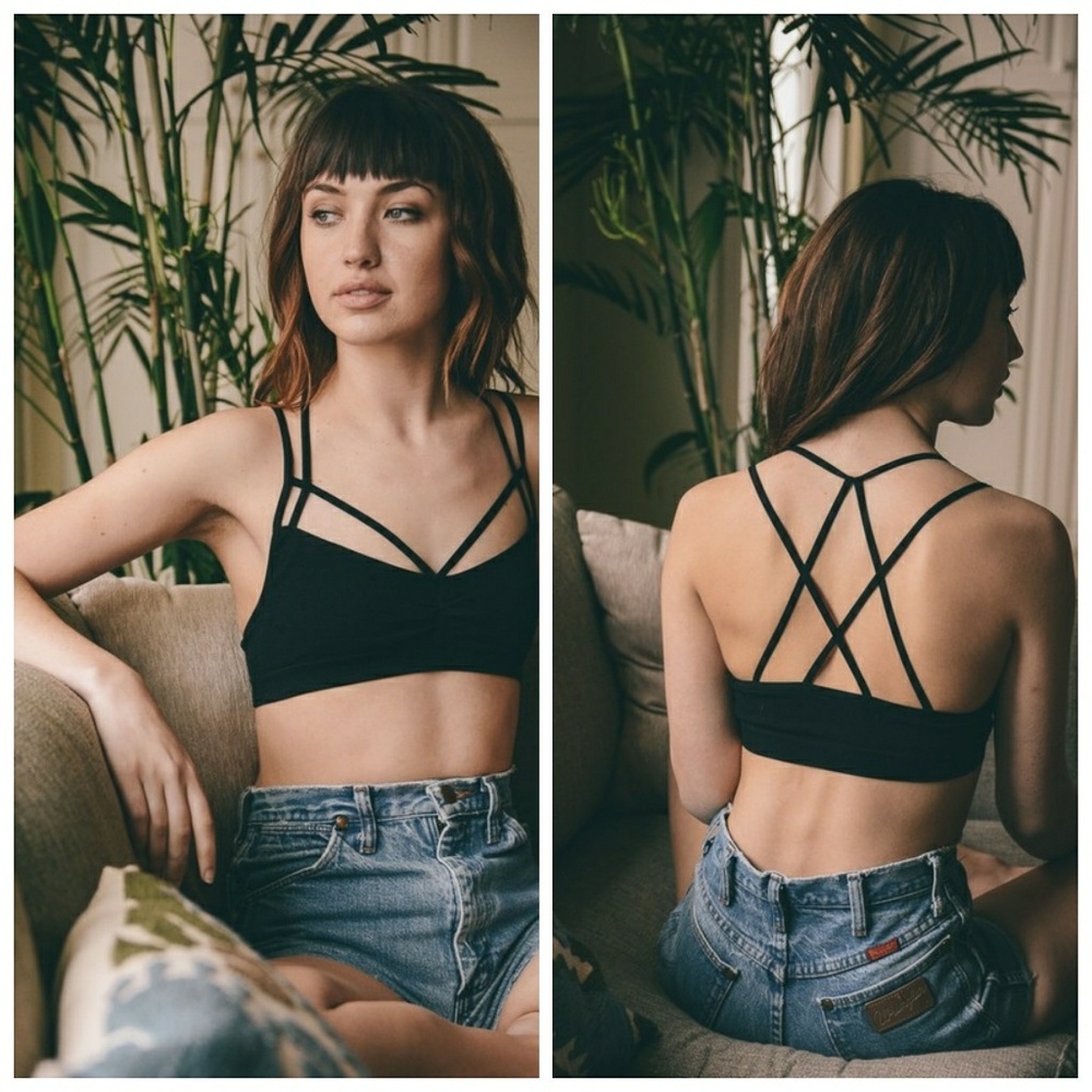 Seamless Double Strap Bralette - Picture 3 of 4