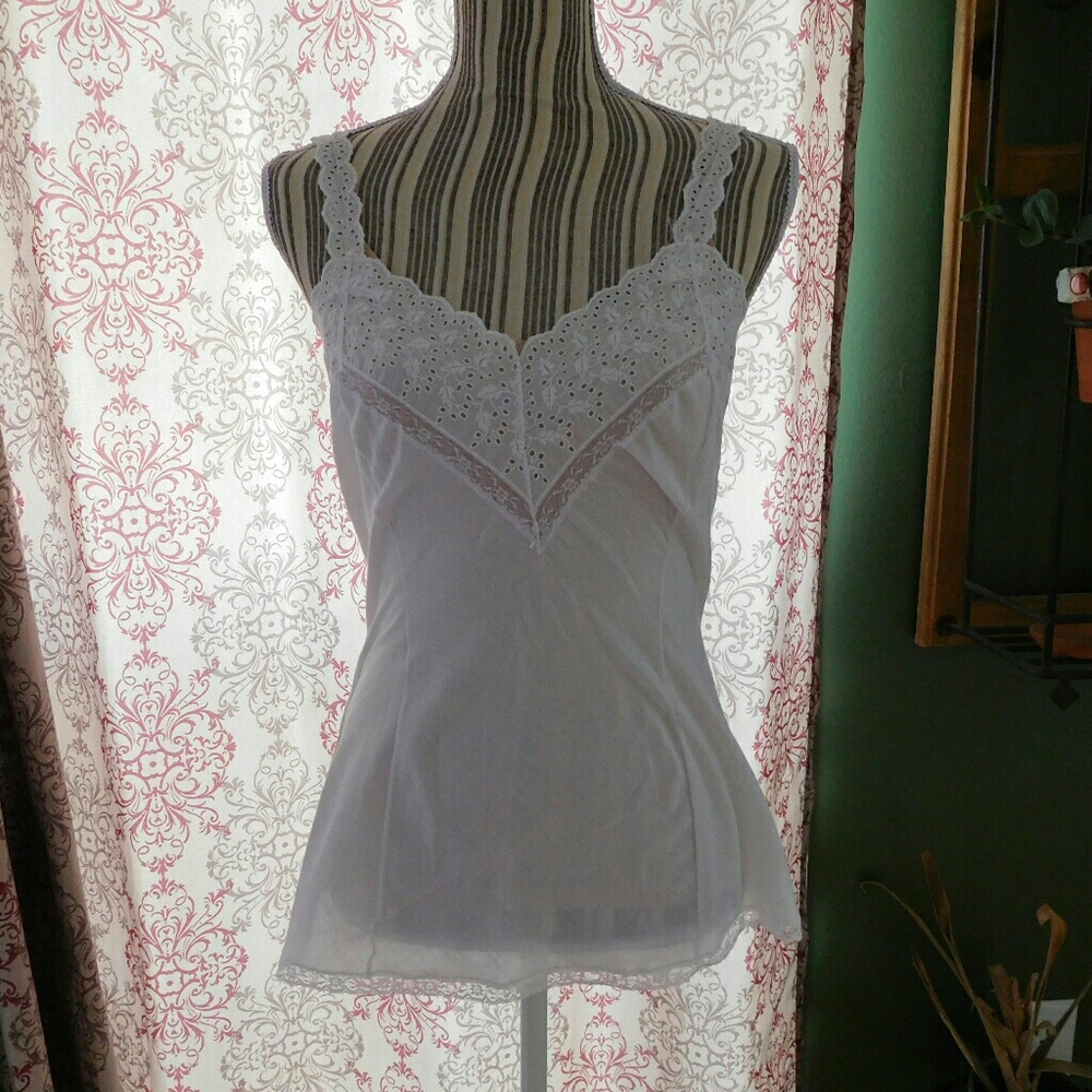 White tank top