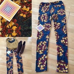 ⭐️One day SALE⭐️LuLaRoe One size- leggings- floral