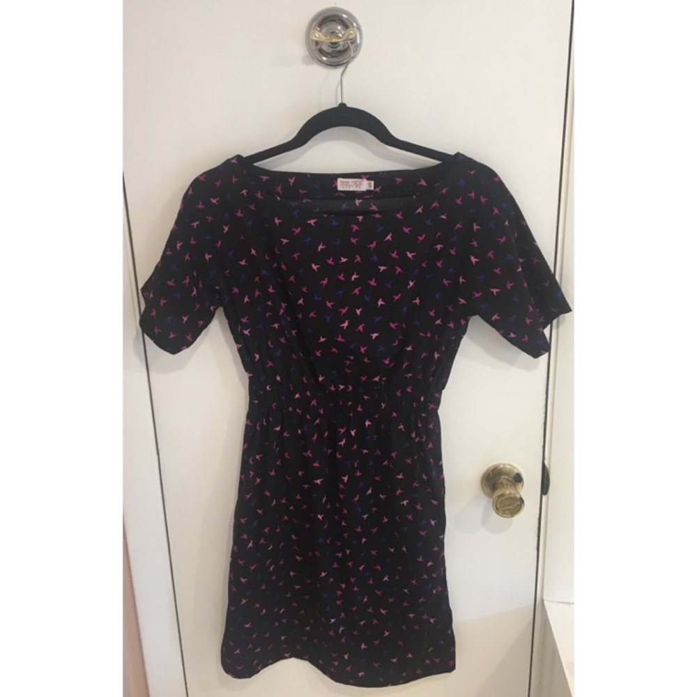 Funky People black and purple dress