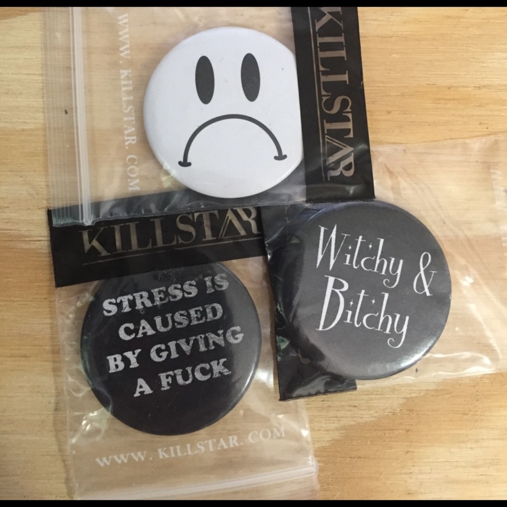 Killstar pins