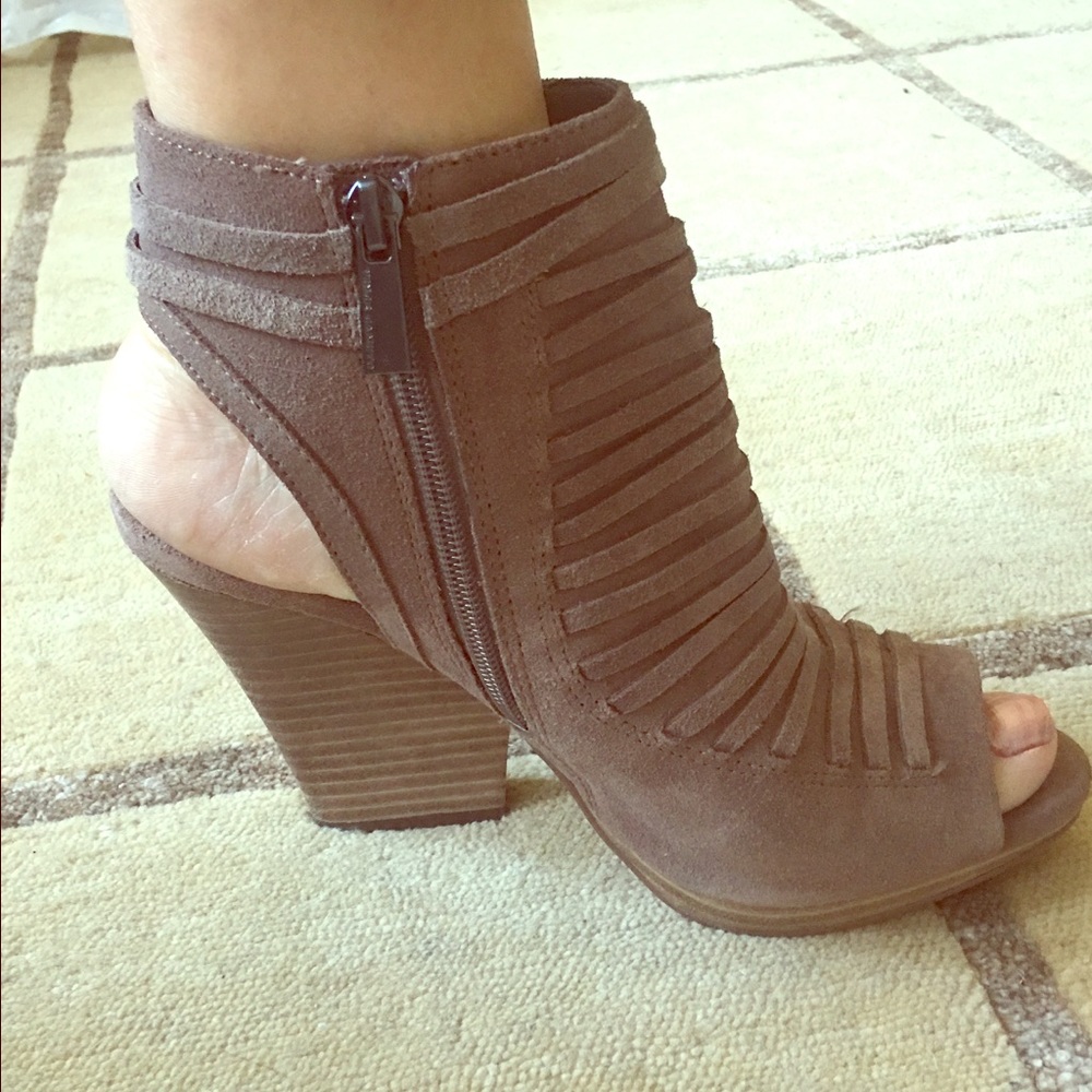 Suede Booties