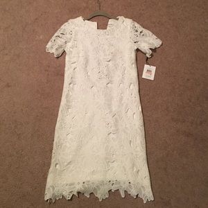 White Calvin Klein dress never worn