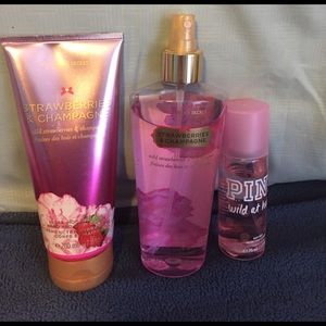 Victoria secret mists and lotion