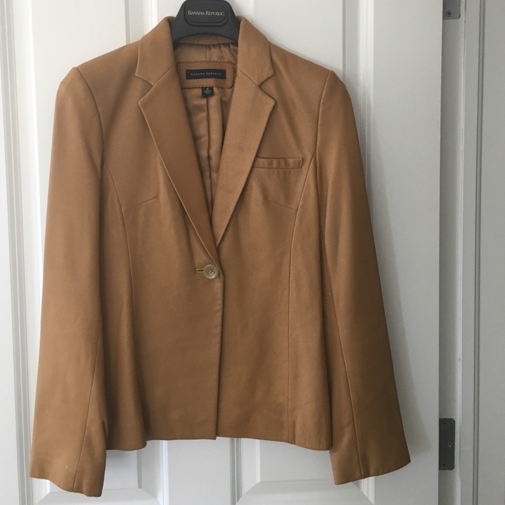 Banana republic leather jacket