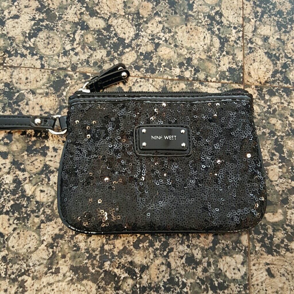 SOLD-3 for $15!  Nine West sequin wristlet