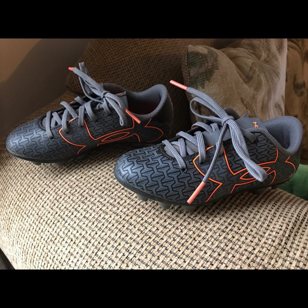Kids Size 11 Under Armor cleats