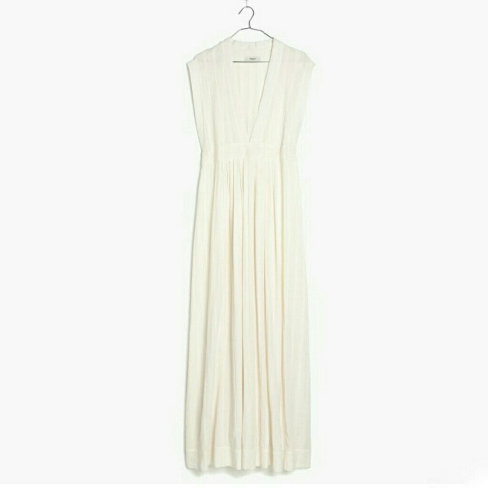 Madewell Dominica Maxi Cotton Voile Maxi Dress