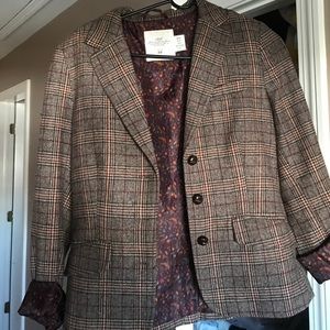 Brown blazer
