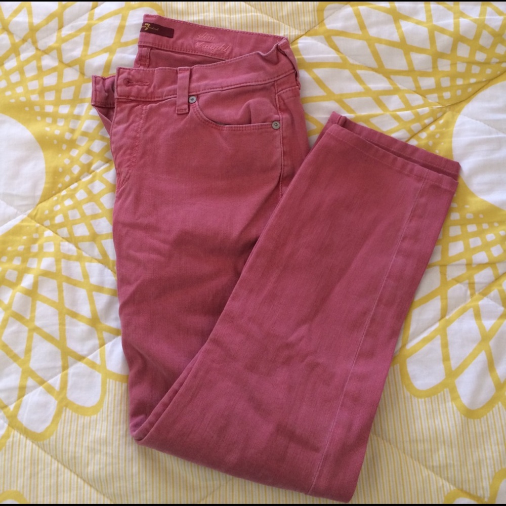 7 for all mankind ankle jeans