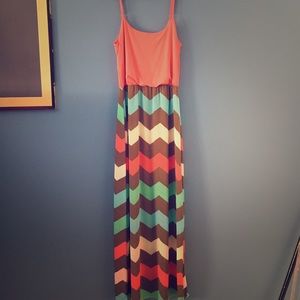 Long maxi dress