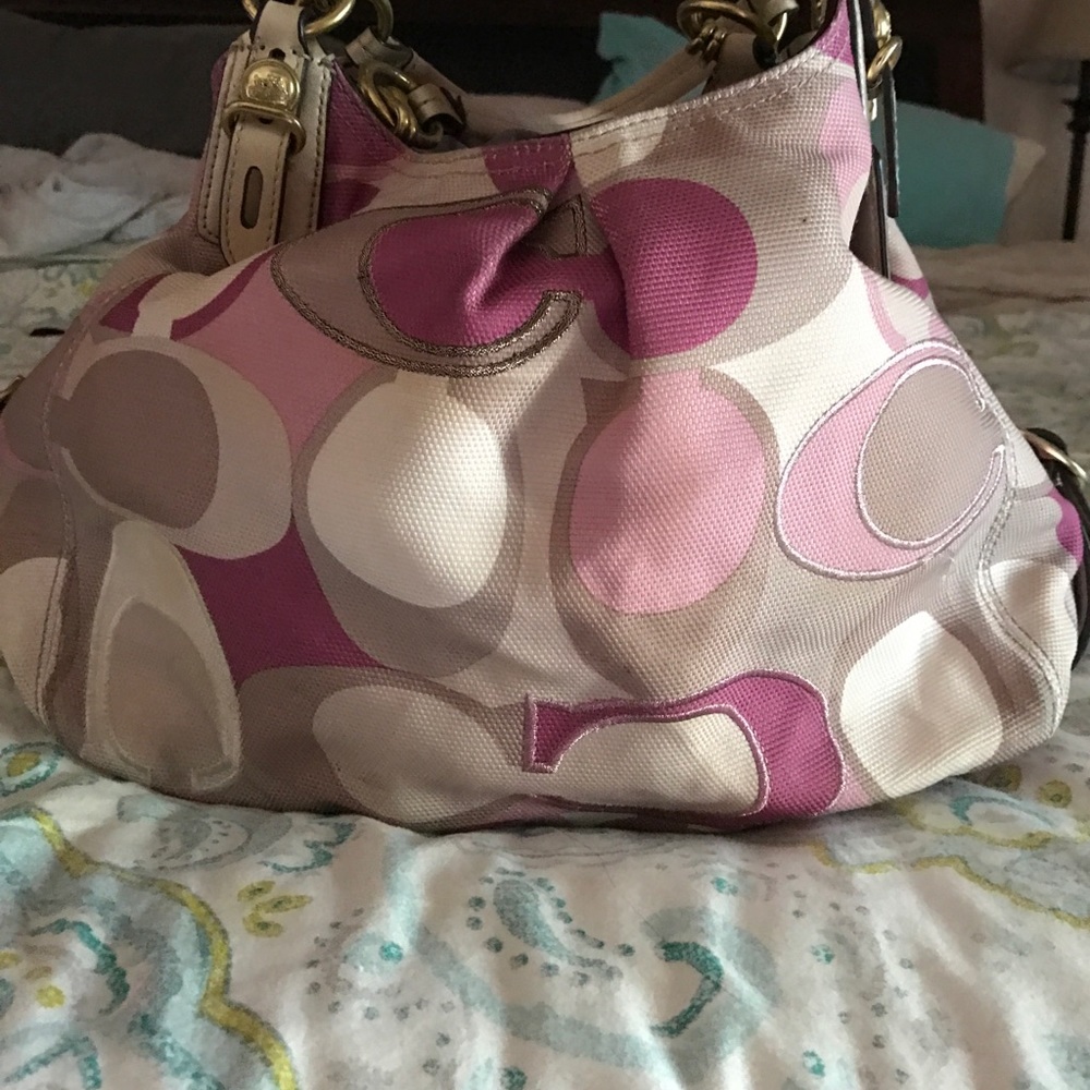 Authentic coach purse