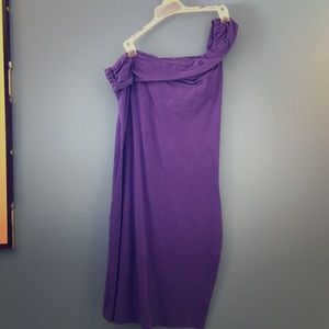 Off shoulder dress