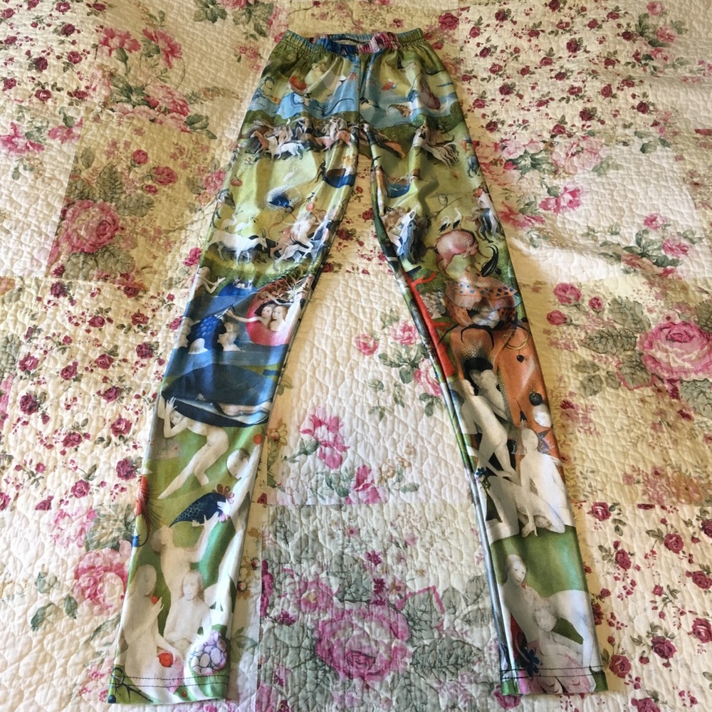 ~ art print leggings ~