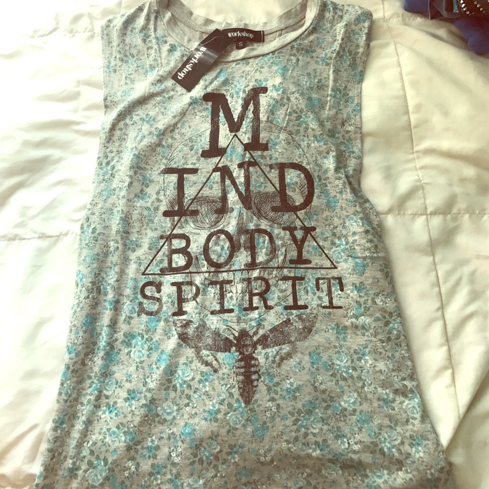 Brand New Top With Cutout Back