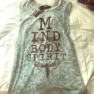 Brand New Top With Cutout Back