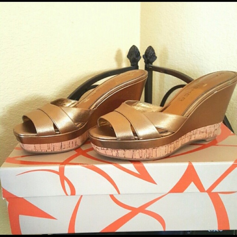Marc Fisher wedge heels