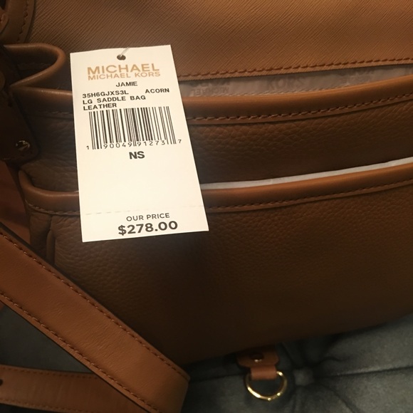 Michael Kors Jamie Large Saddle cross body - Picture 6 of 8