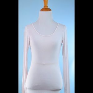 CALYPSO ST BARTH blush pink Rayon knit tunic top S