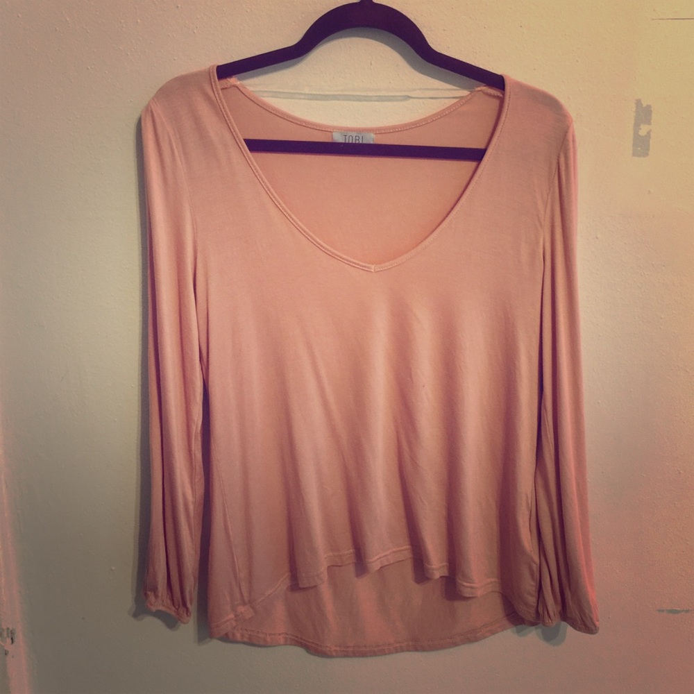 Long open sleeve shirt