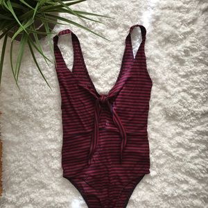 Lisa Kai Striped Bodysuit