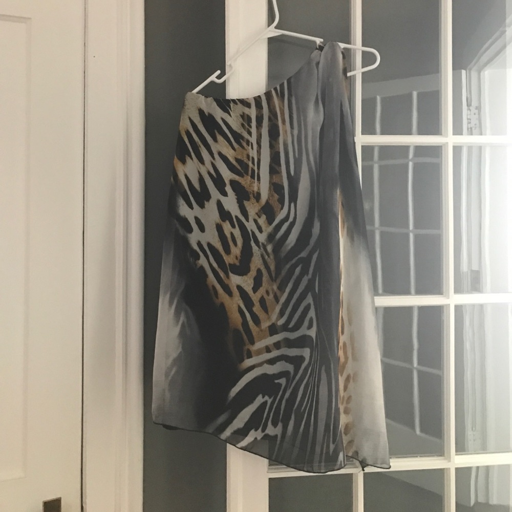 Animal print dress